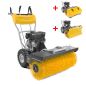 Preview: STIGA SWS 600G Benzin Kehrmaschine inkl. Behälter & Schneeschild Schneefräse