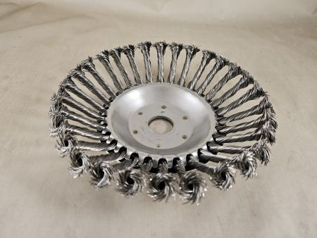 Wildkrautbürste für Freischneider Motorsense 200mm 20/25,4mm Unkrautbürste