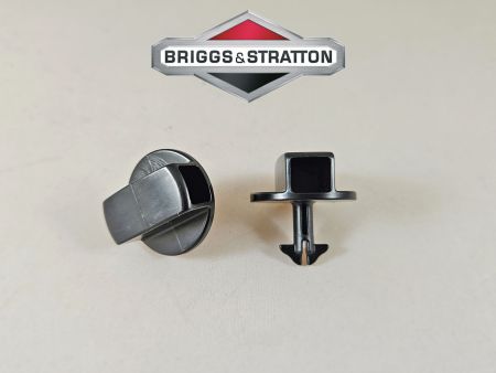 2x original Briggs & Stratton Luftfilterdeckel Verschluss Schraube Knopf 597244