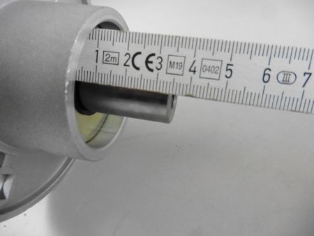 Messerspindel für Castelgarden Mähwerk rechts 102cm 122cm Messerwelle TC TCP TP