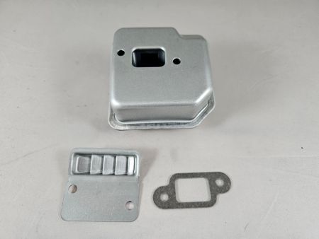 Preview: Auspuff inkl. Dichtung für Stihl 017 MS 170 018 MS 180 Schalldämpfer