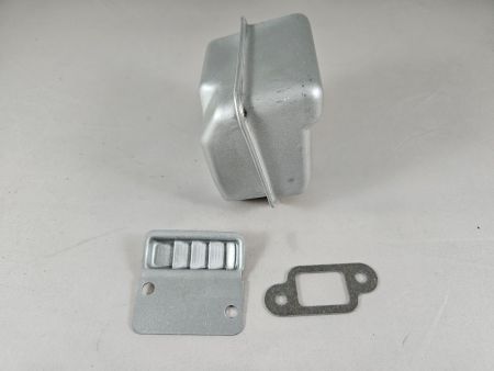 Preview: Auspuff inkl. Dichtung für Stihl 017 MS 170 018 MS 180 Schalldämpfer