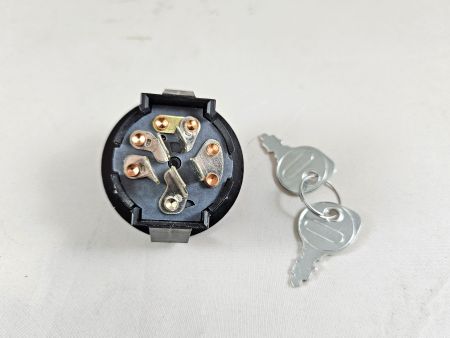 Preview: Zündschloss 5-Pol. für Toro Zeroturn TimeCutter 137-4100 Rasentraktor Schlüssel