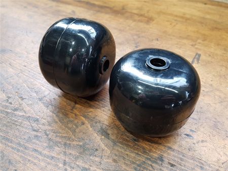 Preview: 2 original Castel Garden Laufrolle Mähwerk 102,122 cm Rasentraktor Brill Sabo