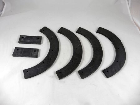 Gummipaddel für SNAPPER MURRAY Schneefräse 17" 19" Paddel Fräsgummi 7061215