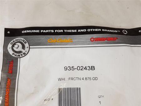 Preview: original MTD Gummiring Schneefräse 611 623 633 640 Antriebsscheibe Reibrad