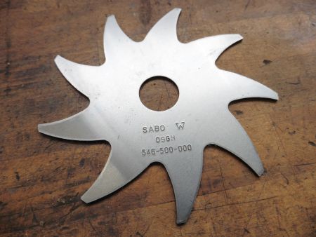 original Sabo Vertikutierer Messer Vertikutiermesser D 45 C, 45-210 Messersatz