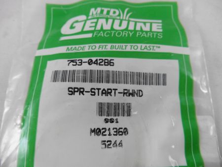 Preview: original MTD Starterfeder Rückholfeder Feder Freischneider Laubbläser Black Line