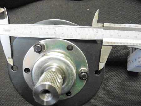 original MTD Messerwelle Rasentraktor Super18 117cm Mähwerk links Messerspindel