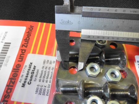 original SABO Häckslermesser SA 17718 Häcksler Messer Comstar 1800 2200 2400