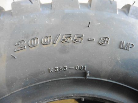 2x original Stiga Park Pro Reifen Räder Kenda 17 x 8.00-8 Power Turf 200/55 - 8