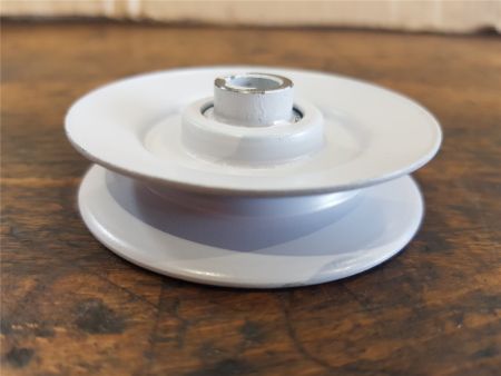 Umlenkrolle Spannrolle Riemenscheibe MTD Keilriemen V Typ Metall Lager 67 mm