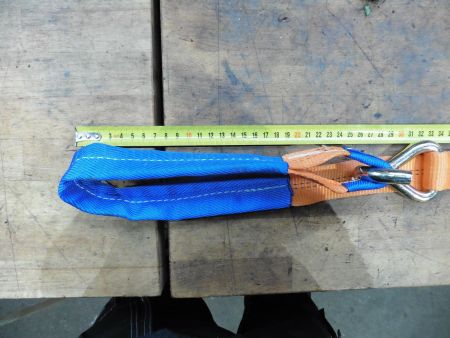 4 x Zurrgurte 1,8 m Autotransport Anhänger Ladungssicherung Car Lashing 1000 daN