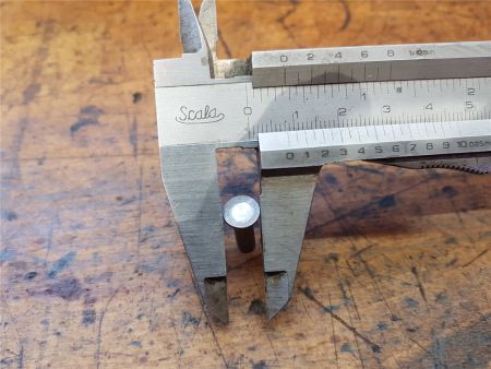10 original ESM Senknieten Senkkopfniet 5x17mm Messerklingen Mähmesser 5440161