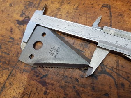 original ESM Messerklingen Mähmesser Balkenmäher Mähbalken Messerbalken 3440490