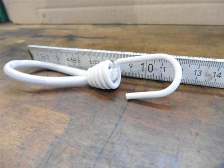 Haken Expander Schlingen Spiralhaken Gummizug für Anhänger Netz Ladungssicherung