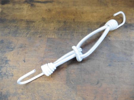 Haken Expander Schlingen Spiralhaken Gummizug für Anhänger Netz Ladungssicherung