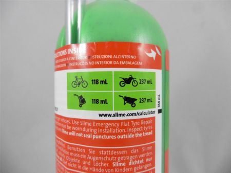 Slime Reifendichtmittel Reifen mit Schlauch 473ml Rasentraktor Zeroturn Fahrrad