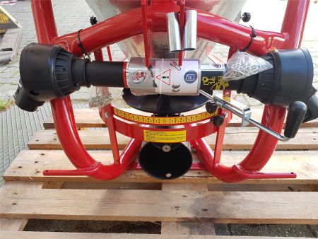 ERCO Aufsattelstreuer Salzstreuer Düngerstreuer 160 Liter Zapfwelle Kat. 0 & 1