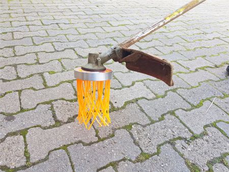Unkrautbürste PRO Nylon Faden f. STIHL Dolmar Husqvarna Freischneider Motorsense