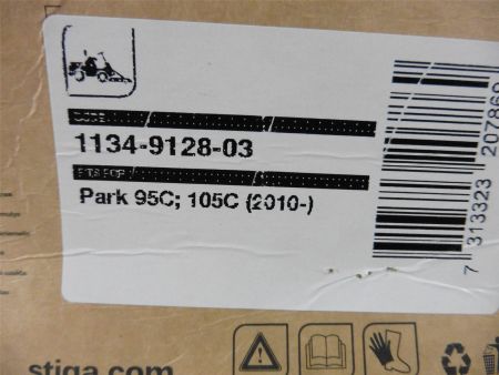 original STIGA Park Zahnriemenscheibe Mähdeck Mähwerk Combi 95 105 Rasentraktor