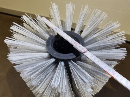 Preview: 2x Kehrbürste Tielbürger | 460mm | Poly Welldraht | Kehrwalze TK 52 56 58 520