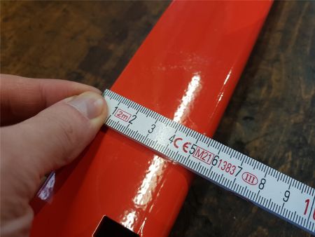 Preview: orig. Ariens Schürfleiste Metall L: 82,4cm ST 524 724 824 832 1028 1032 1232