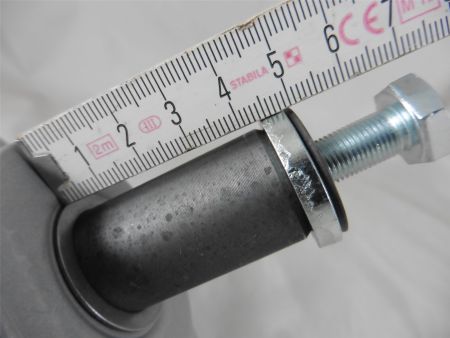 original ALKO Messerwelle T13 T15 T16 T18 Lagerbock Messerspindel Rasentraktor