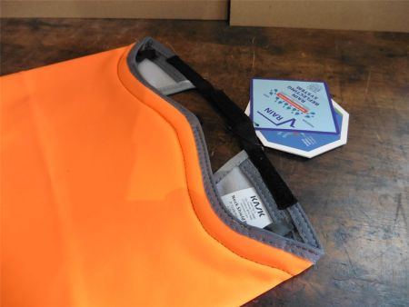 KASK Nackenschutz orange Fluo für Zenith X Helme Regen Schnee Wind Schutz