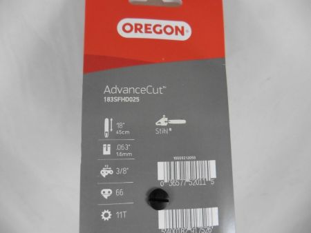 Preview: OREGON Schwert Schiene | 45cm | 3/8" | 1,6mm | 66TG STIHL 036 044 Kettensäge