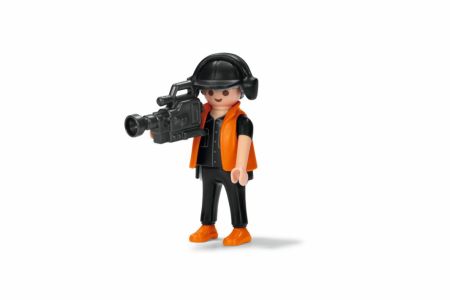 Playmobil Figur Kameramann bei STIHL Timbersports