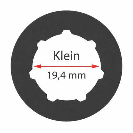 Preview: Kettenritzel 325" 8Z STIHL 026 028 MS 210 270 290 310 Husqvarna Kettenrad Ring