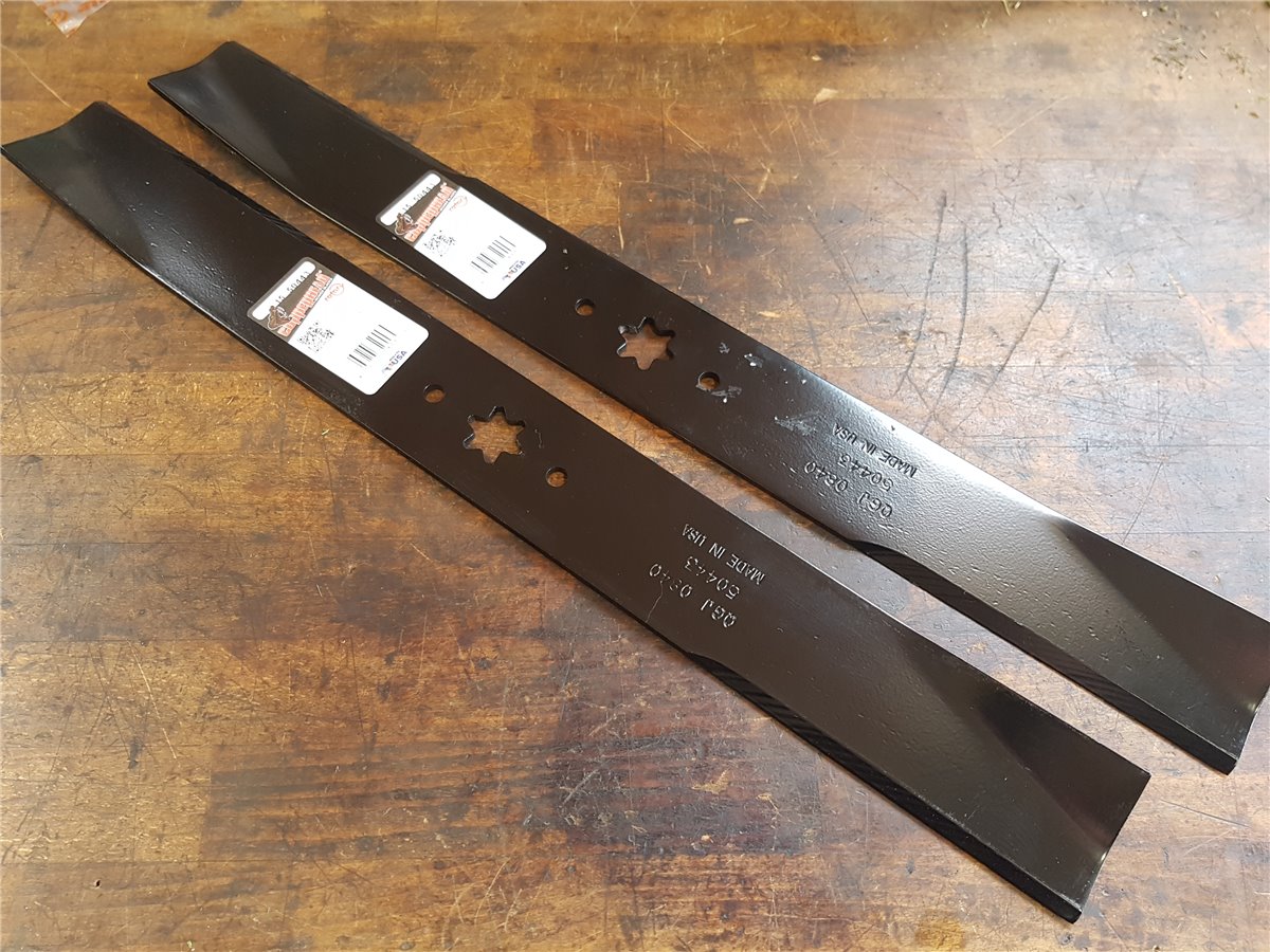 Messer Satz MTD Seitenaufwurf 107 cm 42
