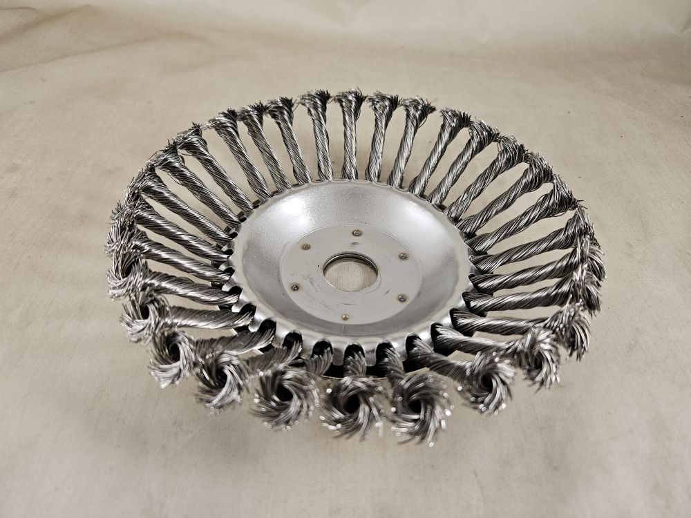 Wildkrautbürste für Freischneider Motorsense 200mm 20/25,4mm Unkrautbürste