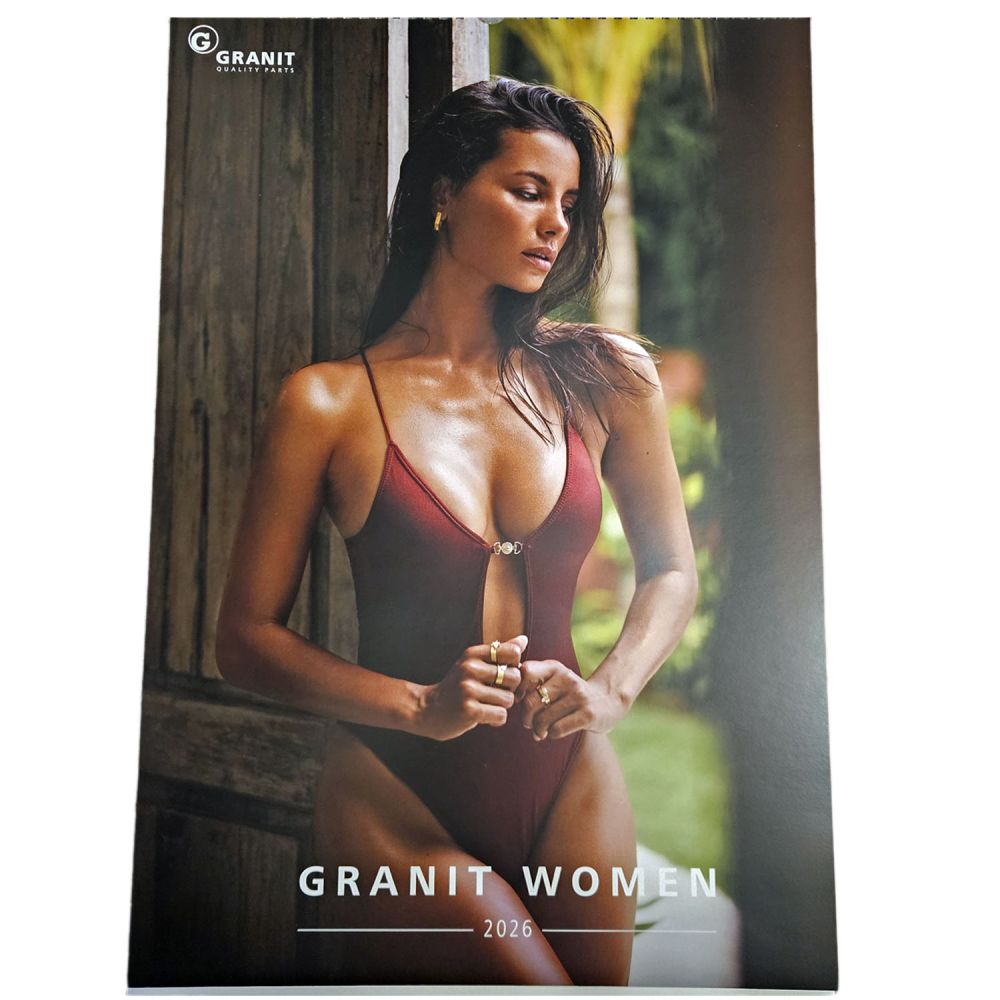 Granit Kalender 2026 Girls Women Wandkalender 34,5x49,5cm Models Erotikkalender