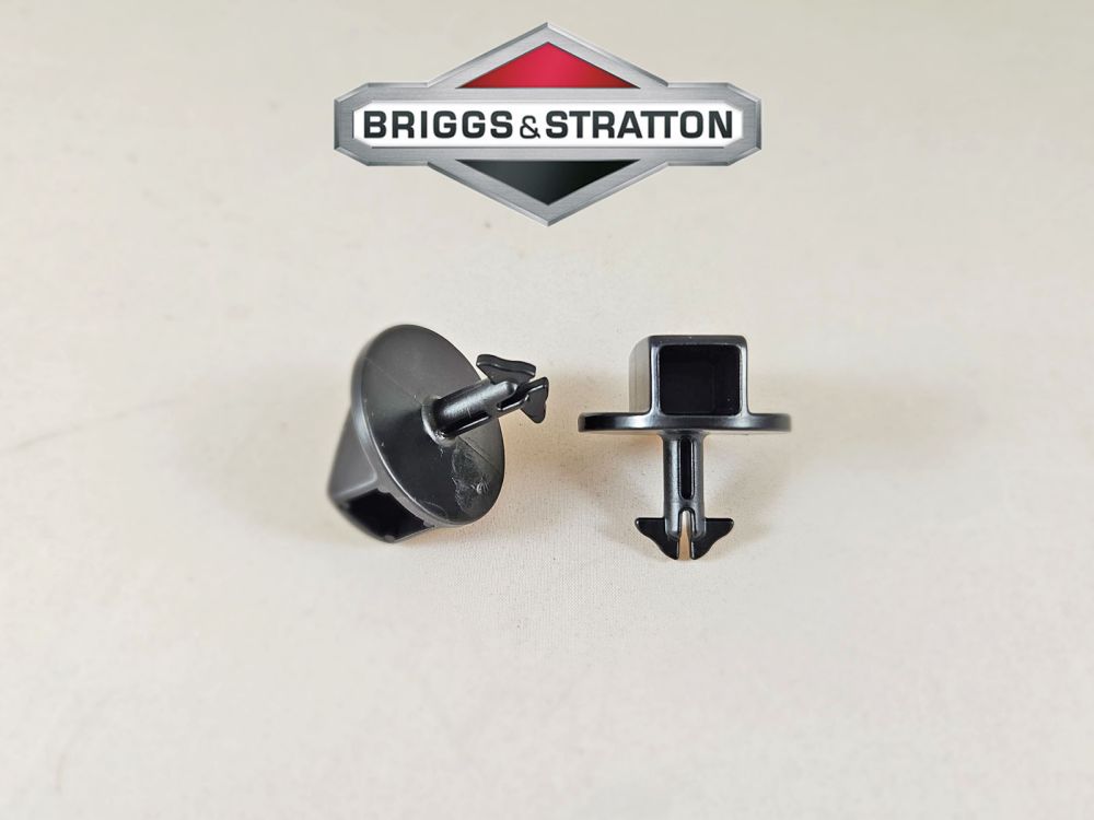 2x original Briggs & Stratton Luftfilterdeckel Verschluss Schraube Knopf 597244