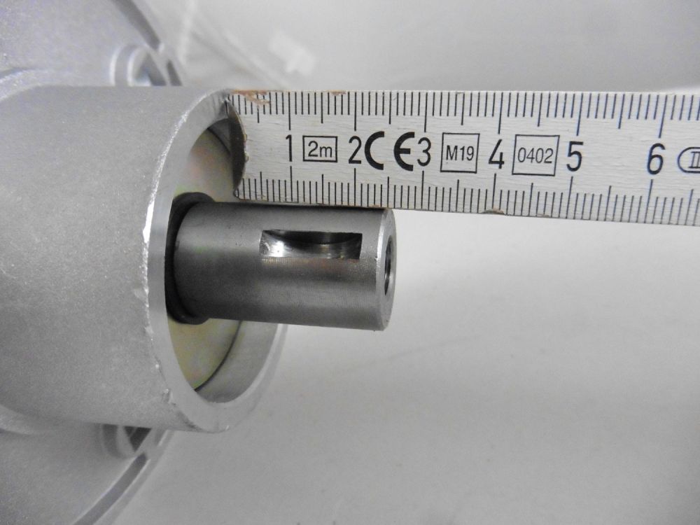 Messerspindel für Castelgarden Mähwerk links 102cm 122cm Messerwelle TC TCP TP