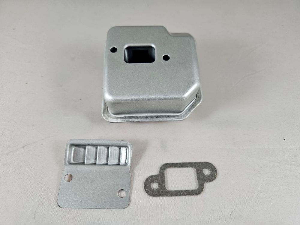 Auspuff inkl. Dichtung für Stihl 017 MS 170 018 MS 180 Schalldämpfer