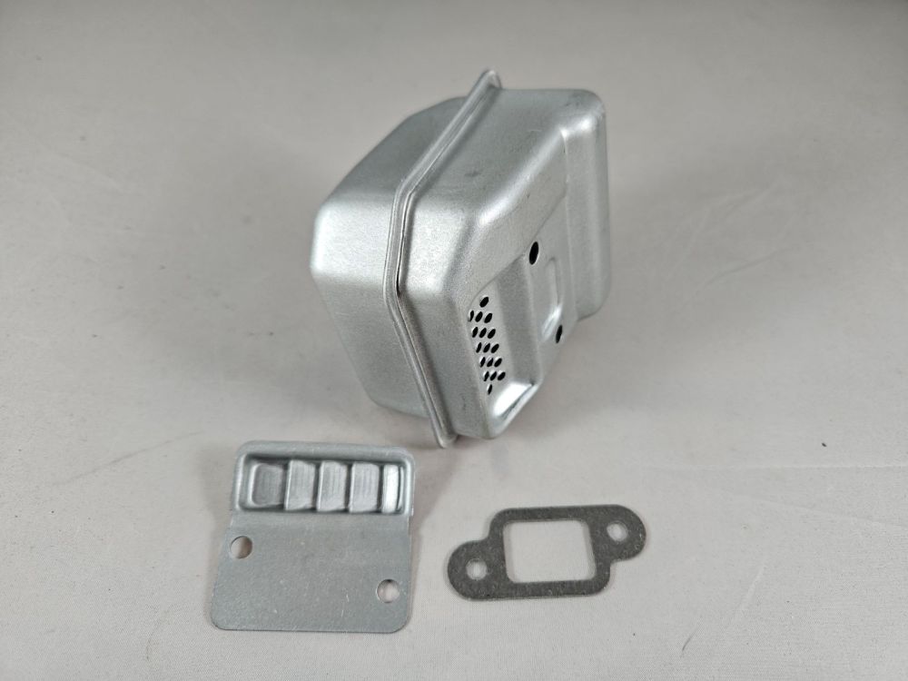Auspuff inkl. Dichtung für Stihl 017 MS 170 018 MS 180 Schalldämpfer