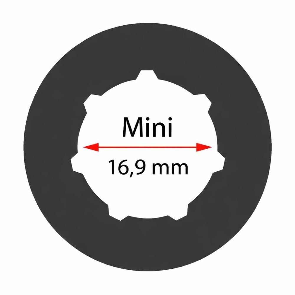 Kettenritzel 325 Teilung 8 Zähne Mini STIHL Husqvarna Motorsägen Kettenrad Ring
