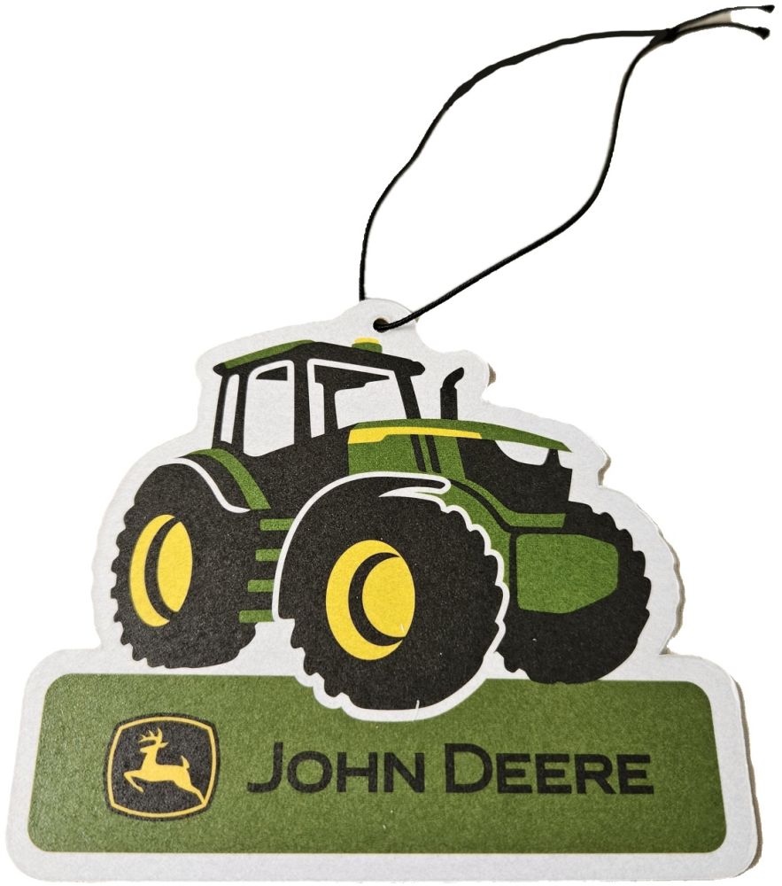 John Deere Lufterfrischer Duftbaum Waldduft Logo Auto Traktor Gator Pick Up