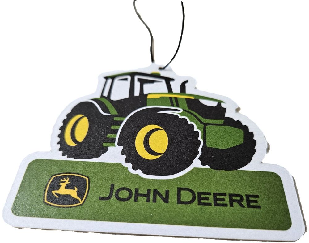 John Deere Lufterfrischer Duftbaum Waldduft Logo Auto Traktor Gator Pick Up