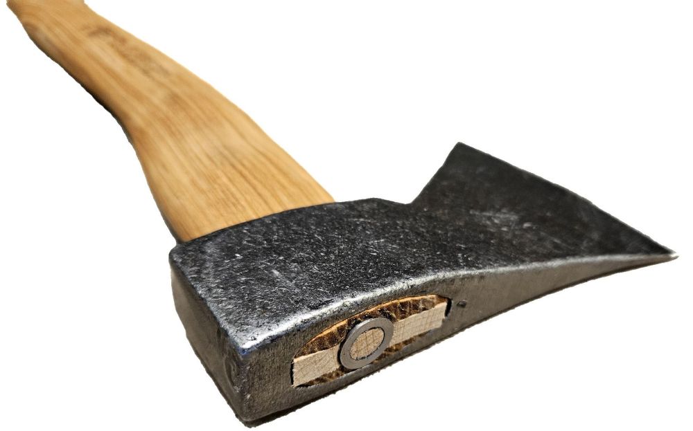 Krumpholz Handbeil 38cm Eschen-Kuhfußstiel 800g Axt handgeschmiedet