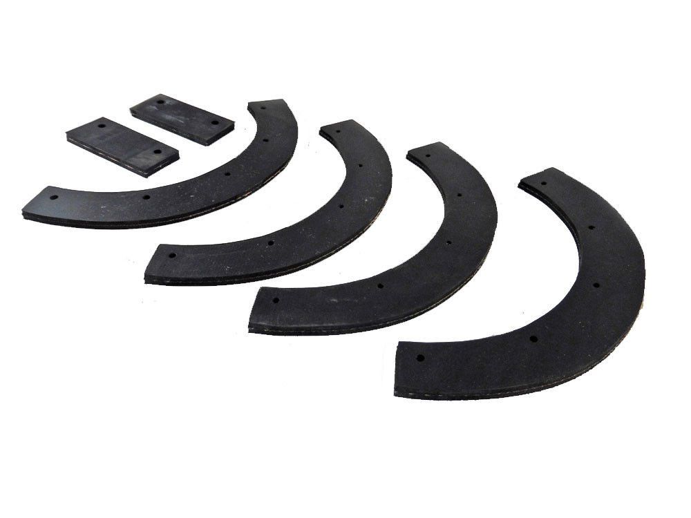 Gummipaddel für SNAPPER MURRAY Schneefräse 17" 19" Paddel Fräsgummi 7061215