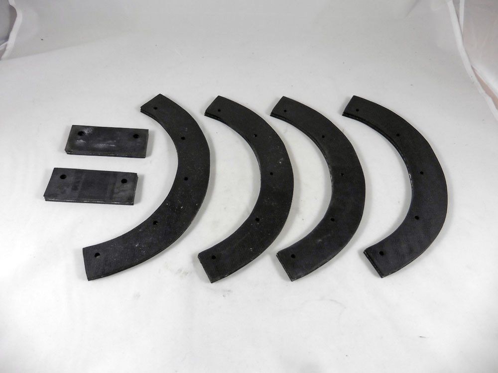 Gummipaddel für SNAPPER MURRAY Schneefräse 17" 19" Paddel Fräsgummi 7061215