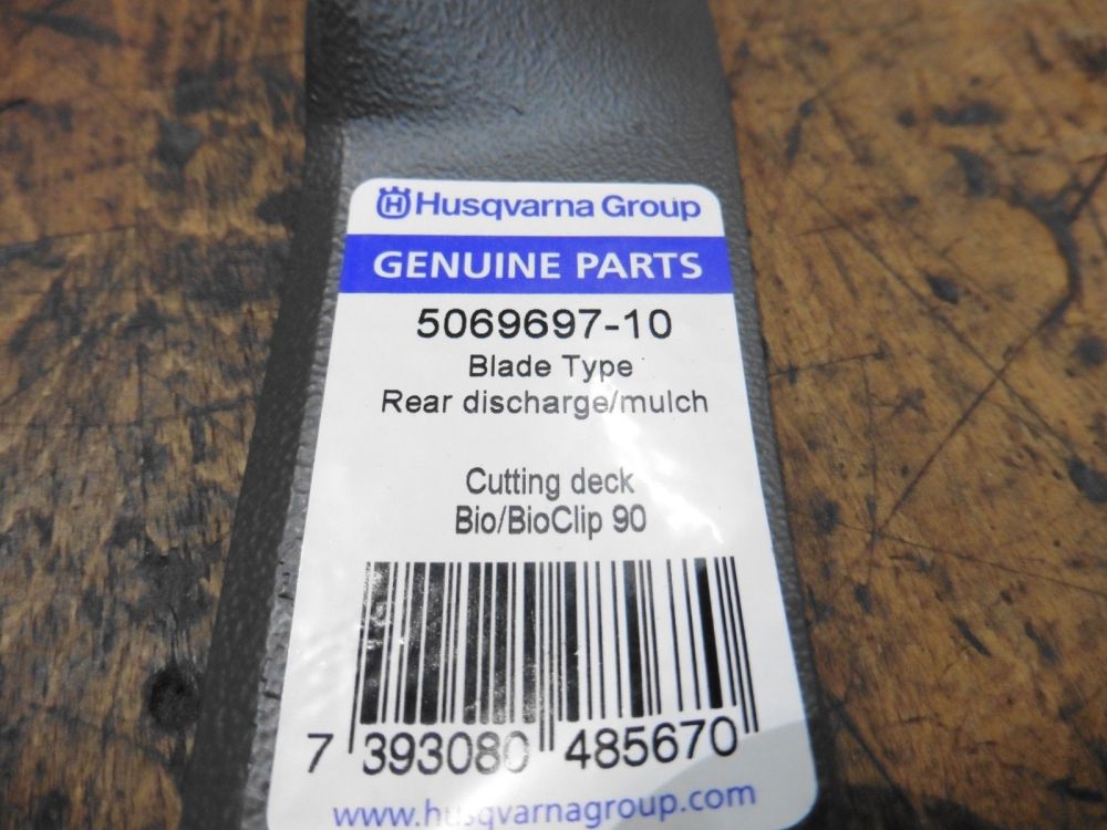original Husqvarna Rider 13 Bioclip 90 Messer Mulchmesser Mähdeck Mähwerk Bio