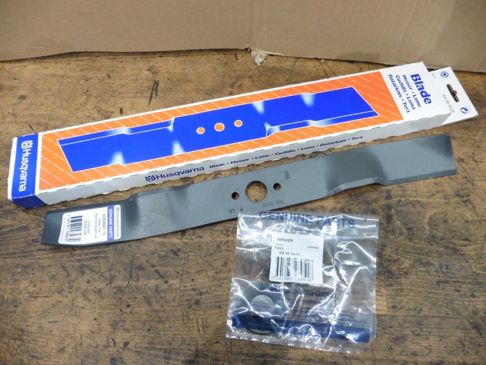original Husqvarna Rider 13 Bioclip 90 Messer Mulchmesser Mähdeck Mähwerk Bio