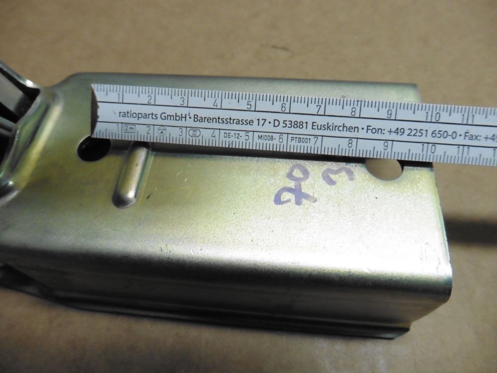 ALBE Kugelkupplung 0115009 EM 80 V PKW Anhänger 800 Kg 70 mm Vierkant B50-X