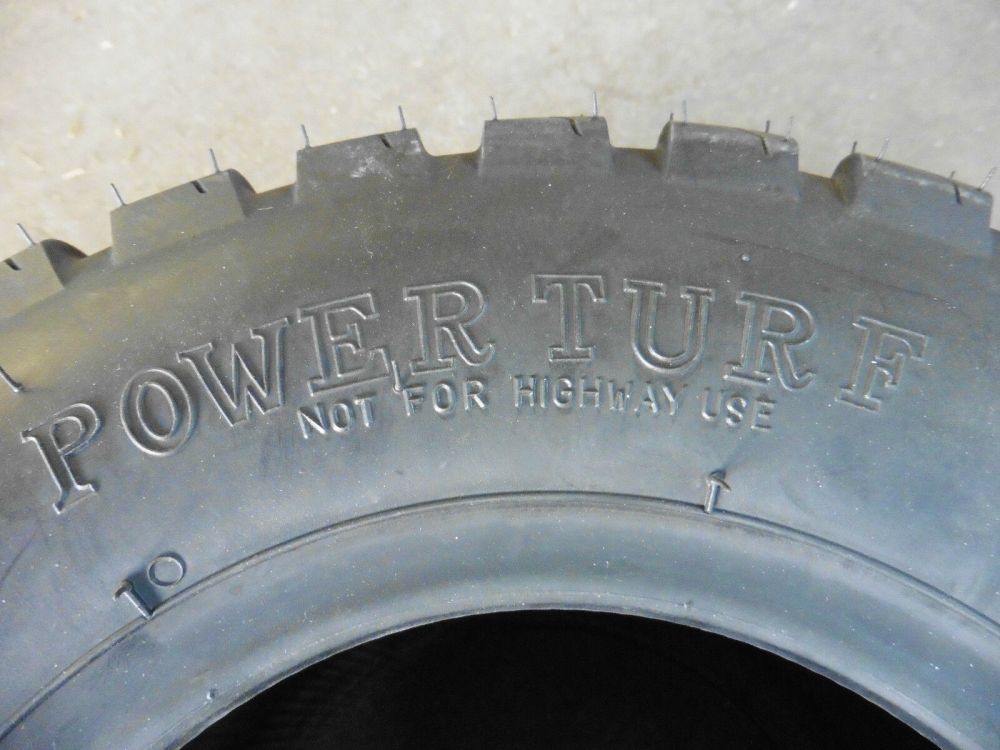 2x original Stiga Park Pro Reifen Räder Kenda 17 x 8.00-8 Power Turf 200/55 - 8