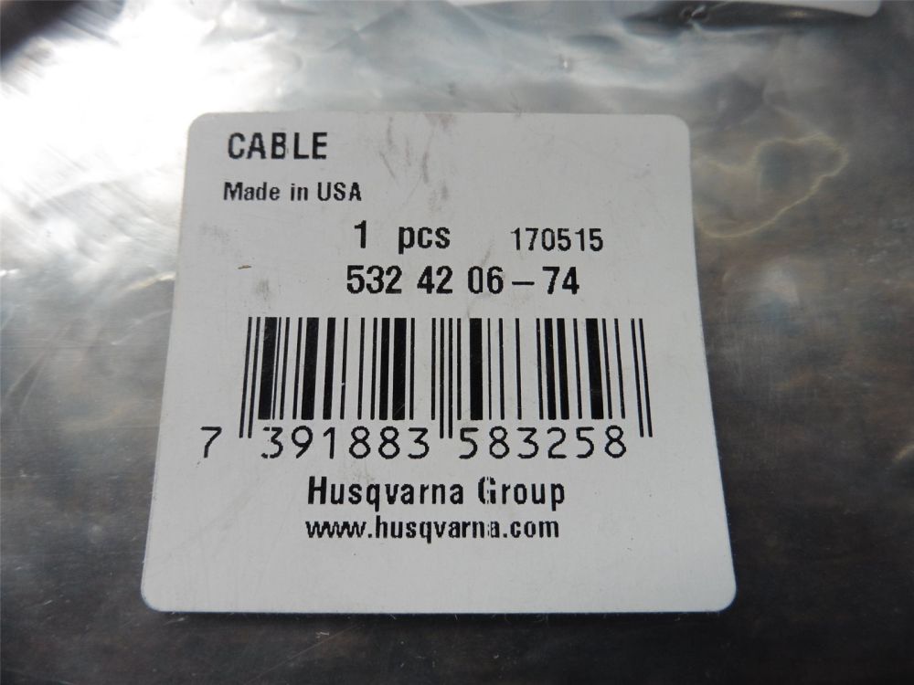 Mc Culloch AYP Husqvarna Bowdenzug Schneefräse Auswurf Kamin Verstellung Seite